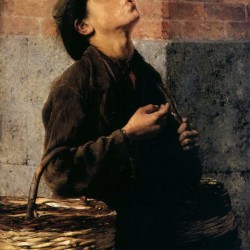 Boy doing smoking rings